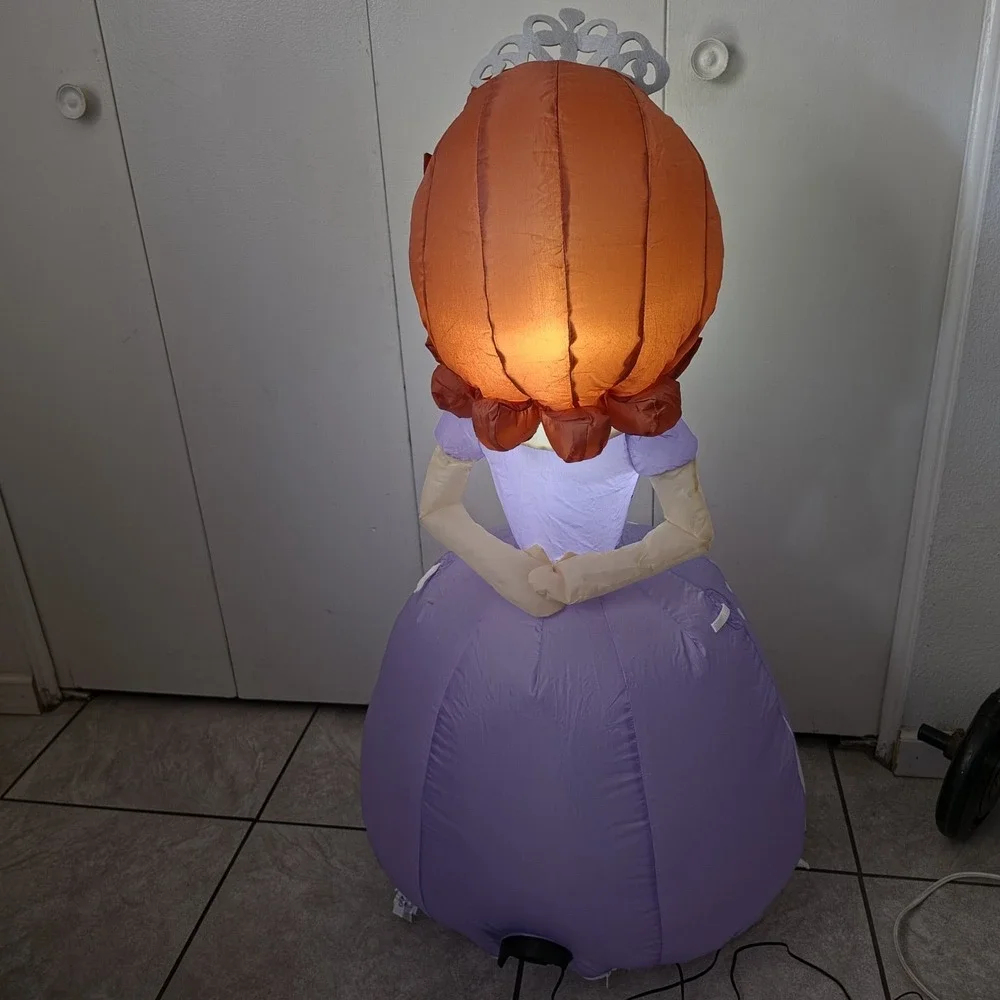 Disney Princess Sofia The First Light Up LED Airblown Inflatable - 3.5 ft TESTED